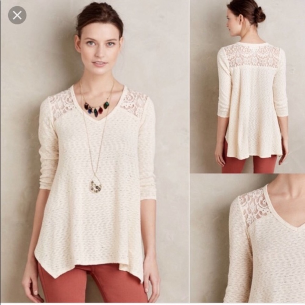 🎉 DONATING on 3/11! Anthropologie Everleigh Top
